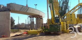 Cortes al tráfico en la M-607 por el montaje de la nueva estructura del Nudo de Colmenar Nuevo perfil