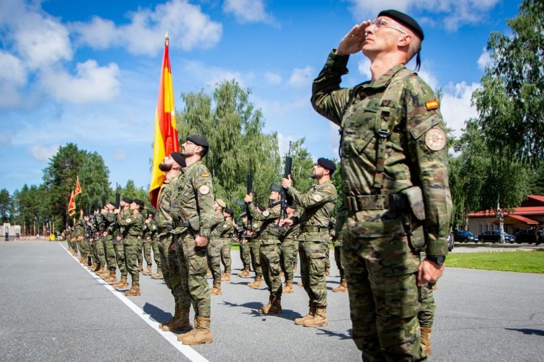 La BRIGADA GUADARRAMA XII de El Goloso llega a Letonia