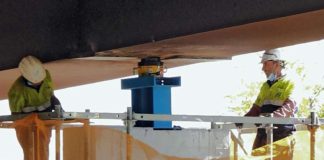 Ya han elevado el tablero del puente sur de Tres Cantos sobre la M607. Difícil acabarlo en dos semanas. puente engatillado