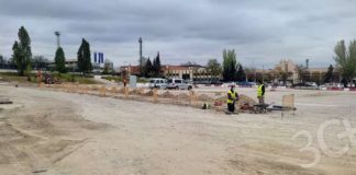 El suelo del recinto ferial se reforma y no lo hace LICUAS tecno firme