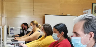 Futuros reporteros de «Así mejor» para «Lectura fácil» en el boletín del Ayuntamiento de Tres Cantos