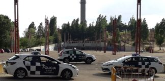 El Ayuntamiento cierra al tráfico el Recinto Ferial y amplía el número de efectivos de policía en el turno de noche