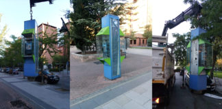 El Ayuntamiento retira de las calles las cabinas telefónicas