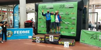 El tricantino Alberto Escobar, plata en la primera prueba de la Copa de España de Marcha Nórdica 2021