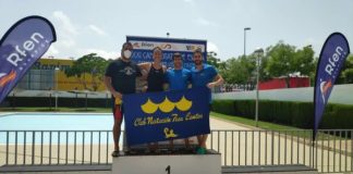 2 oros y 1 plata para Tres Cantos en el XXXl Campeonato de España de Natación Open de Verano Máster