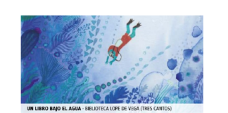 Taller ilustración: Un libro bajo el agua