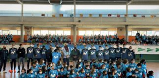El Colegio Nuestra Señora de la Merced, sede de la Gira Movistar Megacracks de Fútbol Sala en Tres Cantos
