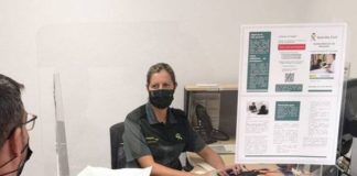 La Guardia Civil implanta en el Puesto principal de Tres Cantos, el sistema de cita previa