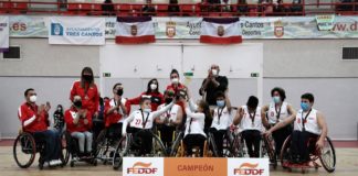 Tres Cantos acogió el Campeonato de España de Baloncesto en Silla, en edad escolar