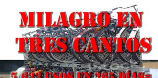 Menos de 100 descargas de la aplicación ‘Parking verde’ para bicicletas de la Estación de Tres Cantos