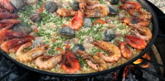 Paella popular