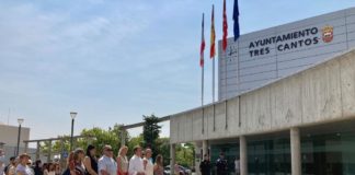 Cinco minutos de silencio en Tres Cantos por el 25 aniversario de la muerte de Miguel Ángel Blanco