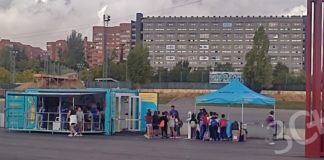 Merck instala en Tres Cantos un laboratorio portátil educativo, para incentivar el interés por la ciencia Merck instala en Tres Cantos un laboratorio portátil educativo
