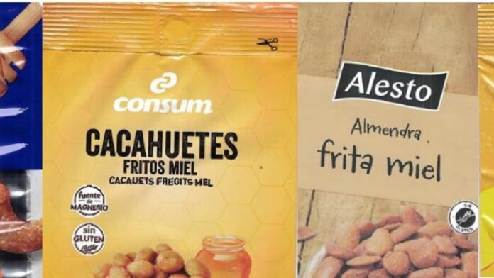 Alerta: Retirar frutos secos con presencia de cuerpos metálicos