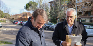 Tres Cantos sigue sin soterrar los contenedores y haciendo reinauguraciones