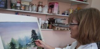 Exposición: Pigmentos y agua