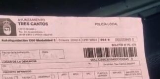 La Policía Local de Tres Cantos empieza a multar si aparcas en una plaza para PMR sin acreditación a no ser que seas funcionario del ayuntamiento