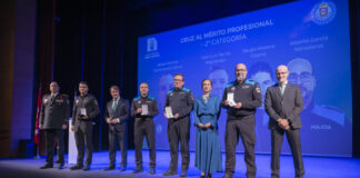 La Policía Local premia a agentes y ciudadanos que han contribuido a que Tres Cantos sea una ciudad más segura