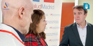 La Consejera de Sanidad, Fátima Matute, ha visitado hoy el Centro de Salud Tres Cantos I, no las urgencias