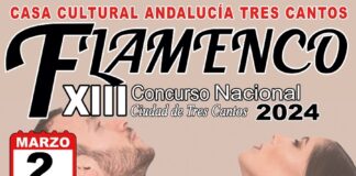 Tres Cantos vivirá un fin de semana muy flamenco con las finales y la gala del Concurso Nacional ‘Ciudad de Tres Cantos’