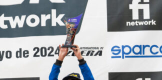 Podium en el Campeonato de España de Karting