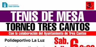 Tenis de mesa: torneo de Tres Cantos