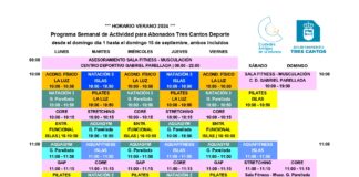 Oferta Abono 3 Cantos Deporte del día 1 al 15 de septiembre de 2024