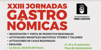 XXIII Jornadas Gastronómicas de las casas regionales Tres Cantos: promoción del folclore y sus productos típicos