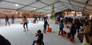 Pista de hielo: 15.000 € + IVA + tu entrada