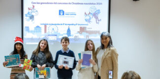 «Cerca» de un millar de escolares de 3º de Infantil y 6º de Primaria en el Concurso de felicitaciones navideñas 2024