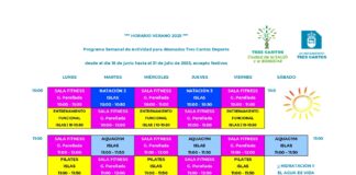 Actividades Abono 3 Cantos Deporte hasta el 31/07/25
