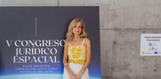 La viceconsejera de Justicia, Carmen Martín, clausura el V Congreso Jurídico Espacial en Tres Cantos