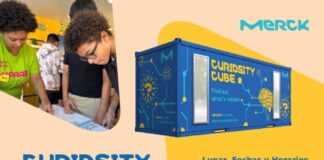 Curiosity Cube de Merck, para acercar la ciencia a sus estudiantes como todos los años en Tres Cantos