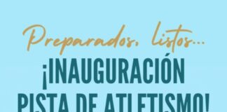 ¡Inauguración de la nueva pista de atletismo!