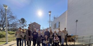 Dos huertos urbanos accesibles hechos por los Scouts Tropa 10 en el Centro Municipal de Mayores Antonio Somalo