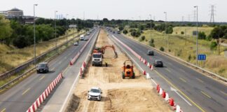 La M-607 afectada esta semana con incidencias por las obras del tercer carril