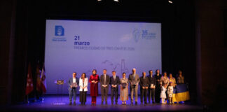 XII Gala de los Premios Ciudad de Tres Cantos para ocho entidades y personas elegidos solo por los políticos