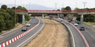 La M-607 quedará cortará totalmente en sentido Colmenar esta noche lunes 27 por trabajos de asfaltado