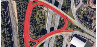 El lunes 6 de abril empieza la rehabilitación del puente de acceso a Tres Cantos desde la M-607 en la salida 24