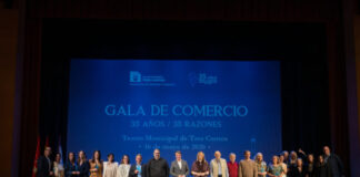 La Gala del Comercio 35º Aniversario premia a 11 establecimientos para su red clientelar a espaldas de las asociaciones empresariales
