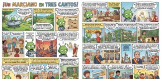Y vino un marciano a Tres Cantos y se puso a colores, por Luis Mosquera